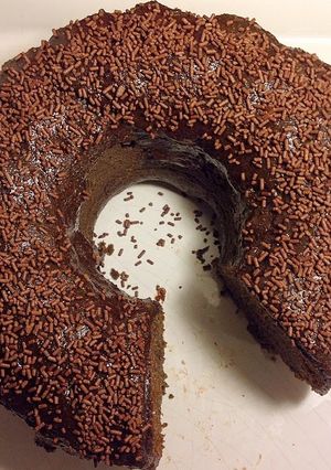 Una foto de Torta de algarroba sin gluten y con especias