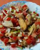 Salpicón de mejillones y surimi