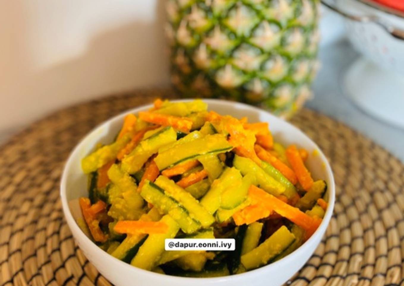 Acar Kuning paling simple ala Eonni Ivy 👩🏽‍🍳