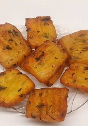 عکسی از دستور اسنک سیب زمینی