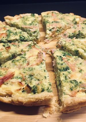 Una foto de Tarta de Brócoli y Jamón