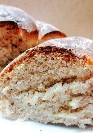 Una foto de Pan de hogaza especiado en freidora de aire