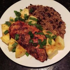 A picture of Tropical-Spiced Grilled Chicken Breast.