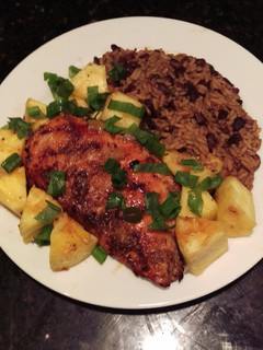 A picture of Tropical-Spiced Grilled Chicken Breast.