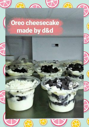 Foto resep Oreo cheesecake #byd&d