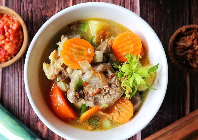 Resep Sop buntut, Lezat Sekali