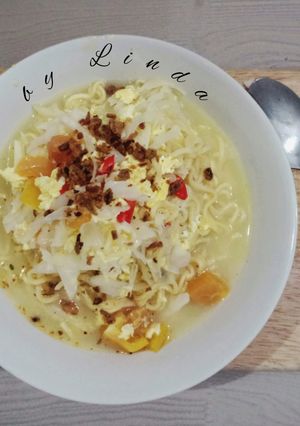 Foto resep Mie Instan Kuah Komplit