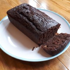 A picture of Triple Chocolate Loaf Cake.