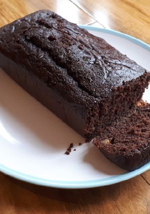 A picture of Triple Chocolate Loaf Cake.