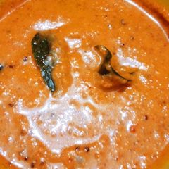 Peanut tomato chutney A picture of Peanut tomato chutney.