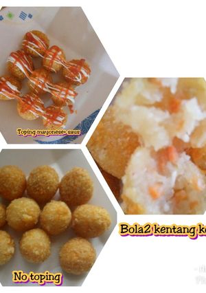 Foto resep Bola2 kentang keju