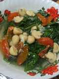 Tumis Horenso Jamur