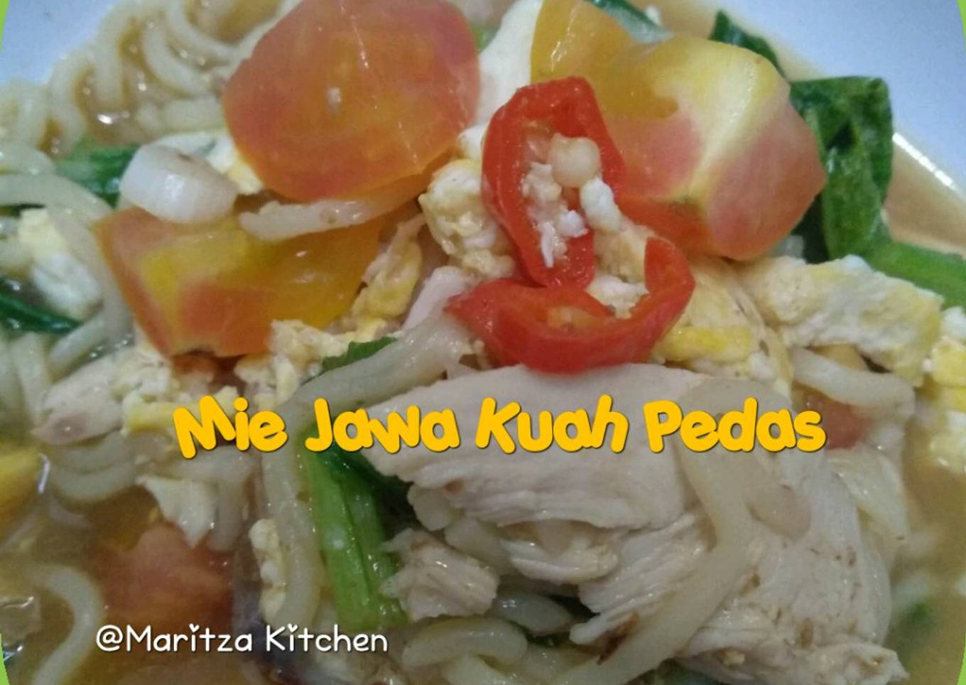 Mie Jawa Kuah Pedas