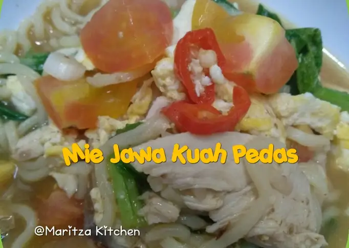 Resep Mie Jawa Kuah Pedas yang Bisa Manjain Lidah
