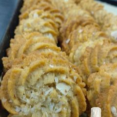 A picture of Wheat flour cookies (Atta cookies).