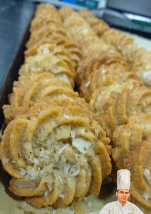 A picture of Wheat flour cookies (Atta cookies).