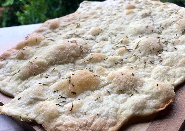 Focaccia senza lievito