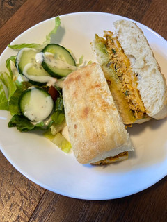 A picture of Curry Chicken Sandwich.