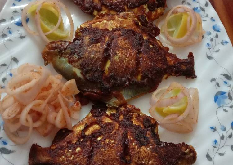 Pomfret fry