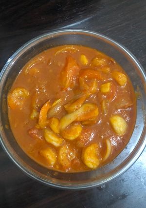 Foto resep Udang Saus Padang