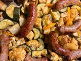 Easy Sausage and Veggies Sheet Pan Meal