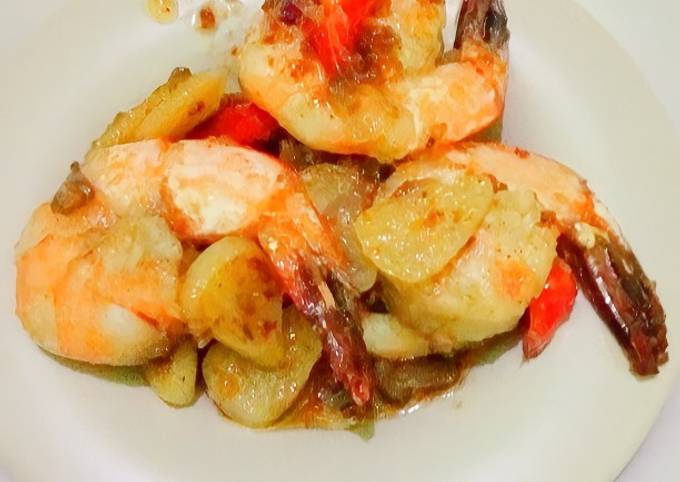 137. Udang Goreng Mentega Mudah & Praktis