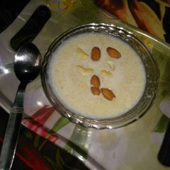 A picture of Suji ki kheer.