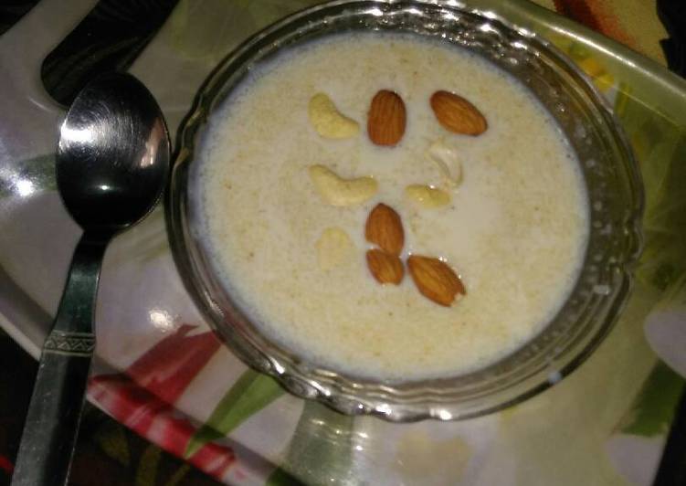 Suji ki kheer