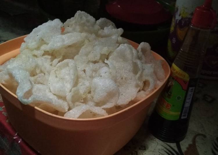 Bagaimana mengolah Krupuk nasi home made no bleng/formalin Anti Gagal