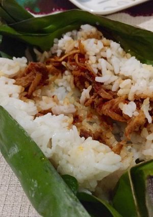 Foto resep Nasi Bakar Pampis Ayam Pedas