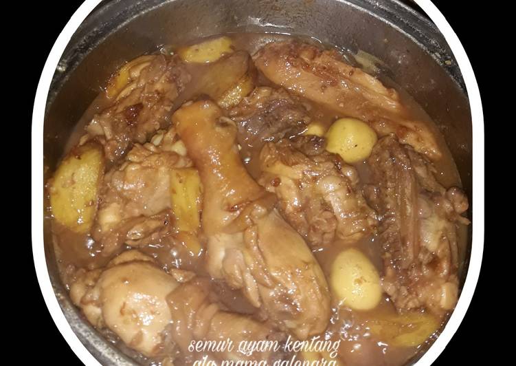 Semur ayam kentang