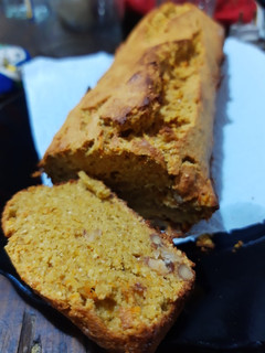 Una foto de Budín de zanahoria y nuez