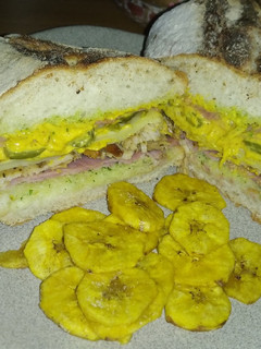 Una foto de Sándwich cubano