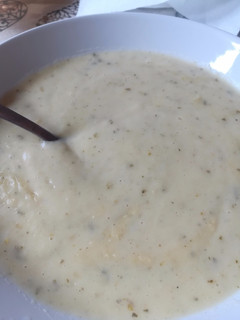 Una foto de Crema de calabacín súper rica