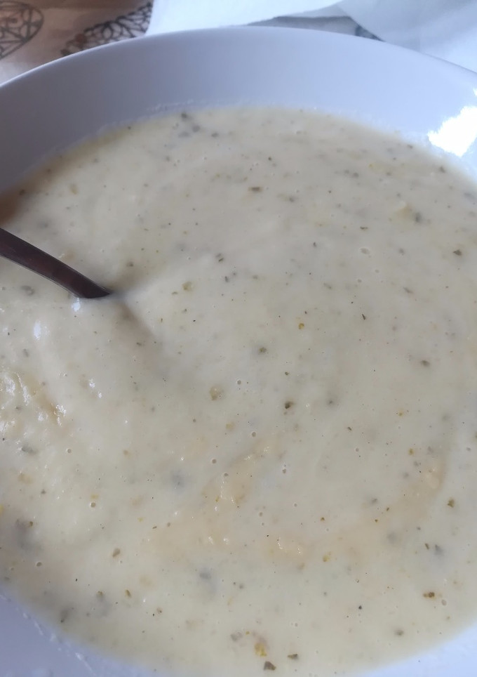 Una foto de Crema de calabacín súper rica