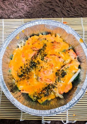 Foto resep Salmon mentai🍣