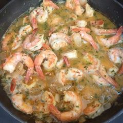 A picture of Shrimp Mozambique.
