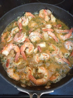 A picture of Shrimp Mozambique.