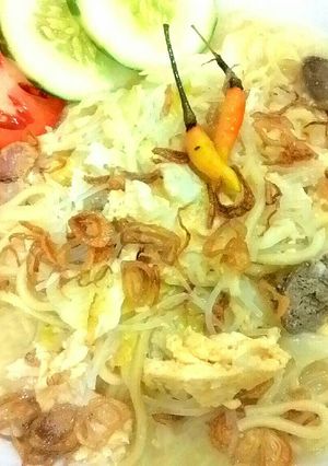 Foto resep Bakmi jawa rebus asli ayam kampung (bakmi godog) non msg