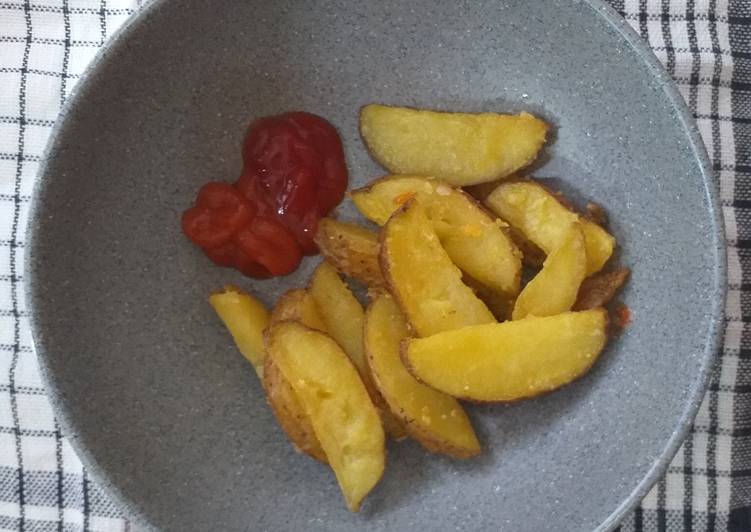 Bahan-bahan Potato Wedges Sederhana Untuk Jualan