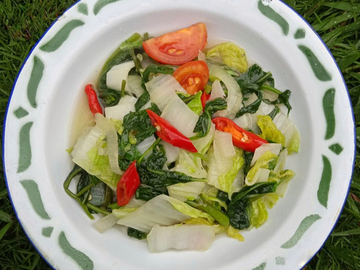 Resep Tumis Kangkung Sawi Putih, Enak
