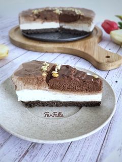 صورة لوصفة تشيز كيك الشوكولاتة 🍫