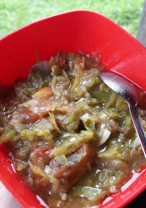 Foto resep Sambal Cabe Ijo ala RM Padang