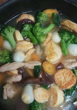 Foto resep Sapo tahu anget😀