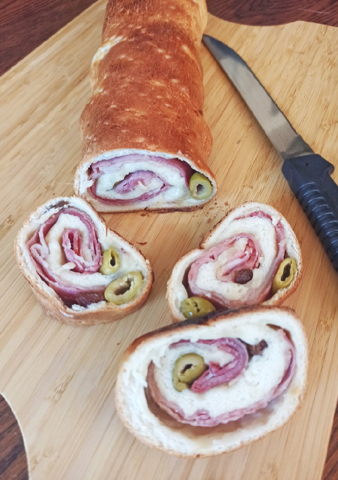 Una foto de Pan de jamón Venezolano