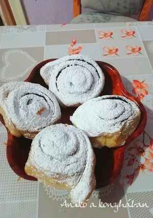 Kakaós csiga 🌺 recept fotója