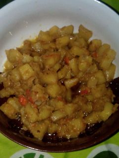 Foto resep Kentang balado puedesss