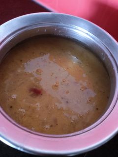 பாசிப்பருப்பு தண்டு கூட்டு(valaithandu koottu recipe in tamil) செய்முறை முக்கிய புகைப்படம்