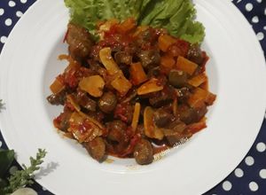 Foto resep Sambal Goreng Kentang, Atiampela dan Bola Daging/ Kreni
