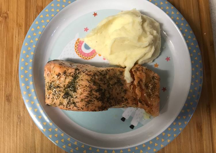 Salmón a la mostaza con Lékué